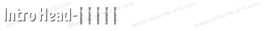 Intro Head字体转换